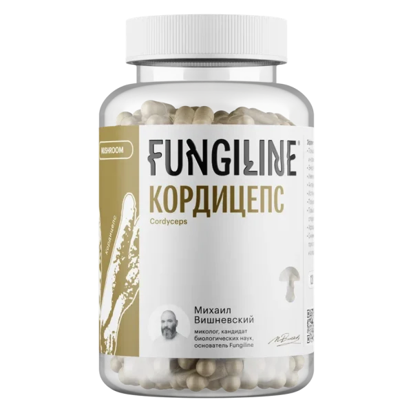 კორდიცეპსი 60 კაფსულა - Cordyceps Militaris