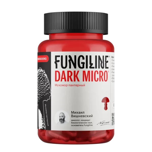 DarkMicro™ 60 კაფსულა Amanita Pantherina